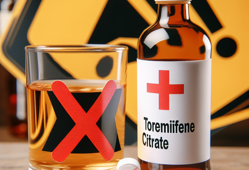 Citrato de Toremifeno et alcool : puis-je combiner ?