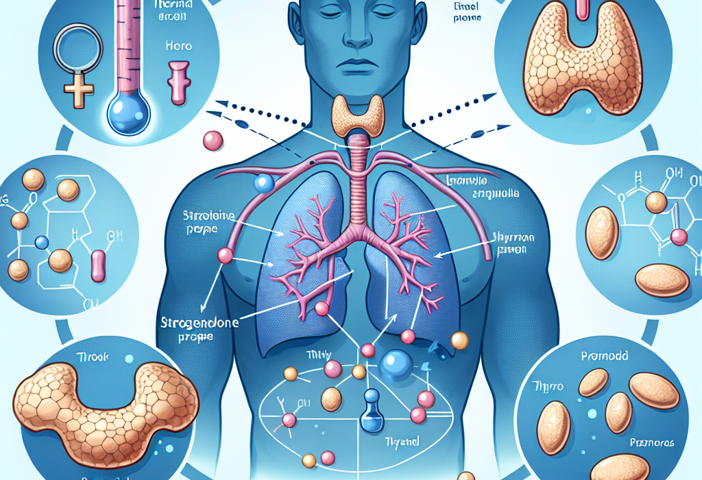 Comment le propionate de strogénolone affecte la fonction thyroïdienne