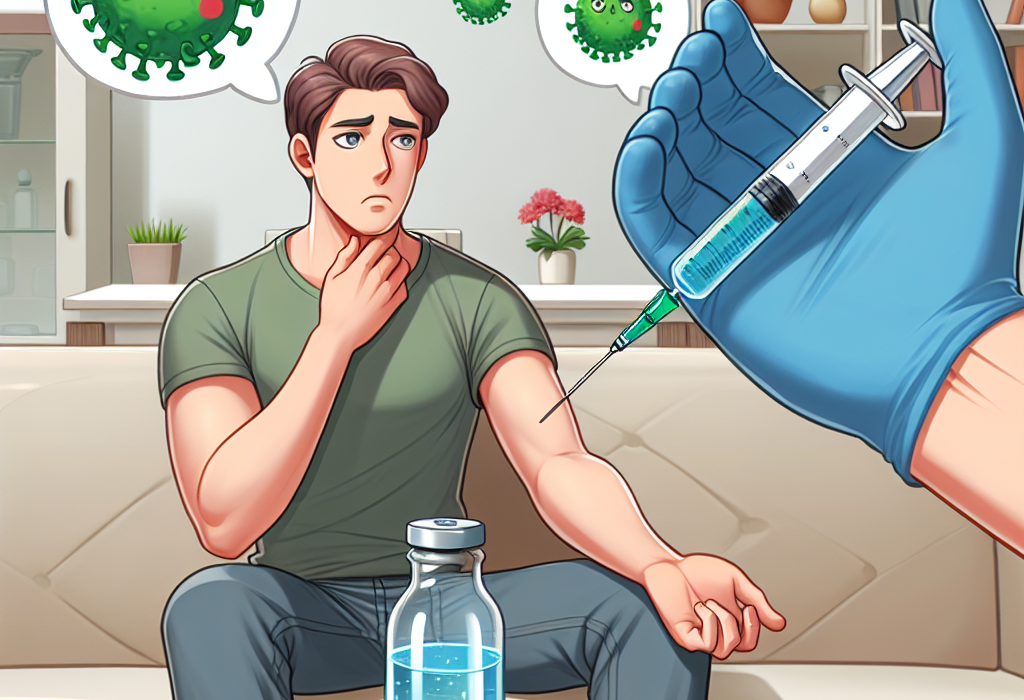 Comment utiliser Eau Germicide lors d'auto-injections à domicile ?
