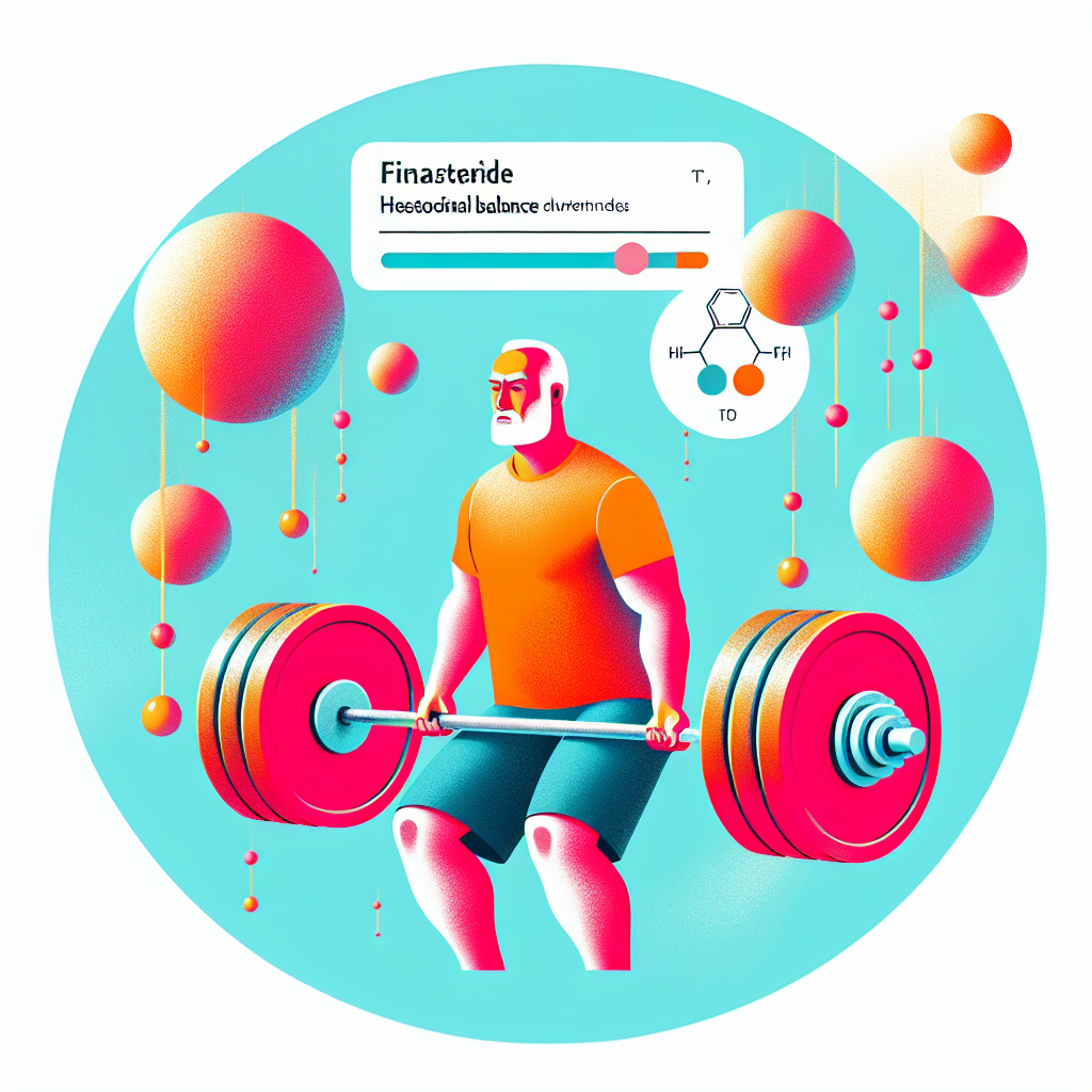 Finastéride et changements dans l'équilibre hormonal pendant l'entraînement en force musculaire