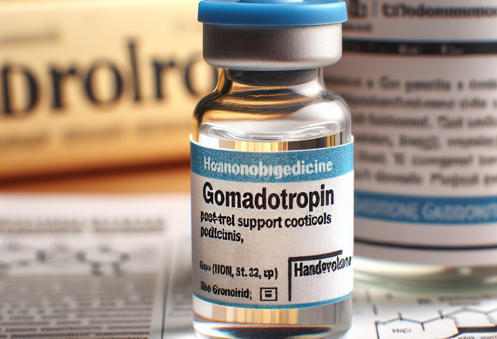 La gonadotrophine est utilisée dans les protocoles de soutien post-cure pour la nandrolone
