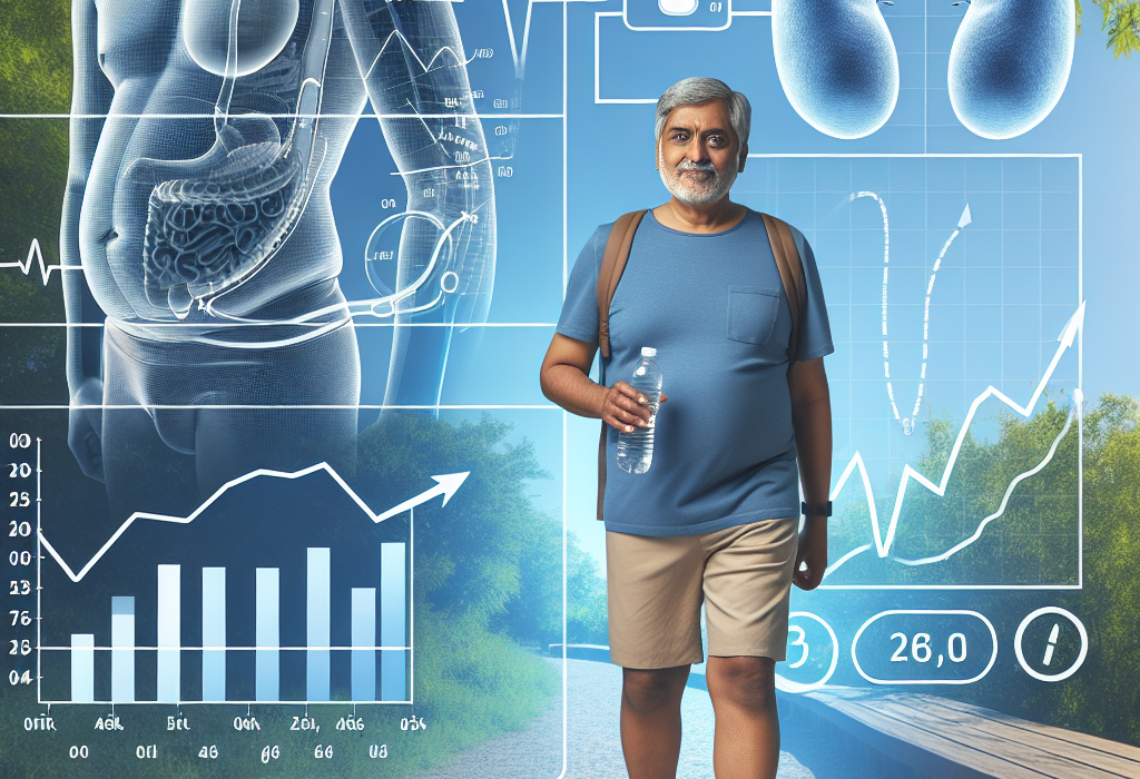 Ajouter de la marche pour perdre du poids et augmenter le taux d'insuline pendant l'exercice physique