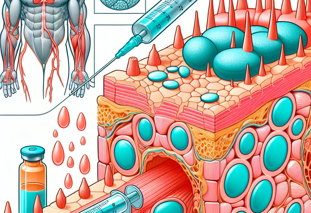 Effet de la Méthyltestostérone injectable sur la synthèse du collagène dans les tissus conjonctifs