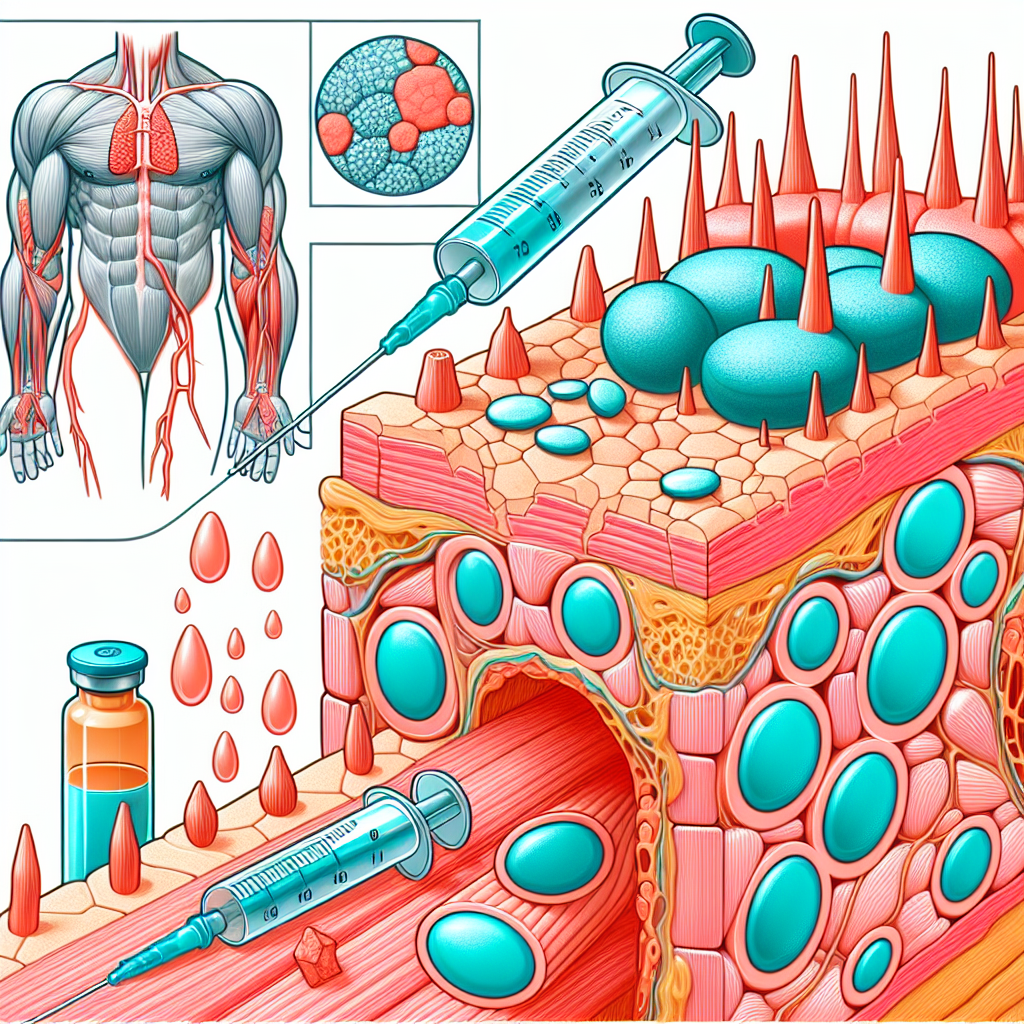 Effet de la Méthyltestostérone injectable sur la synthèse du collagène dans les tissus conjonctifs