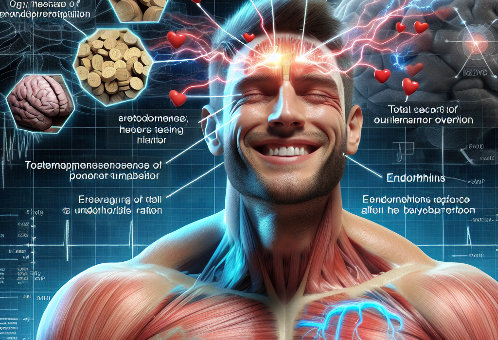 Effet du phénylpropionate de testostérone sur la sécrétion d'endorphines