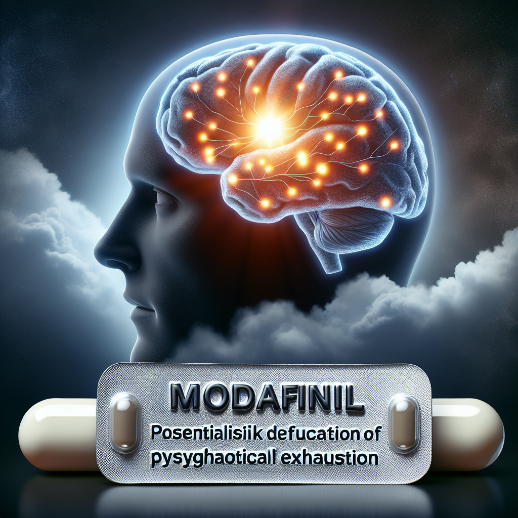 Modafinil et potentiel de réduction du risque d'épuisement psychologique
