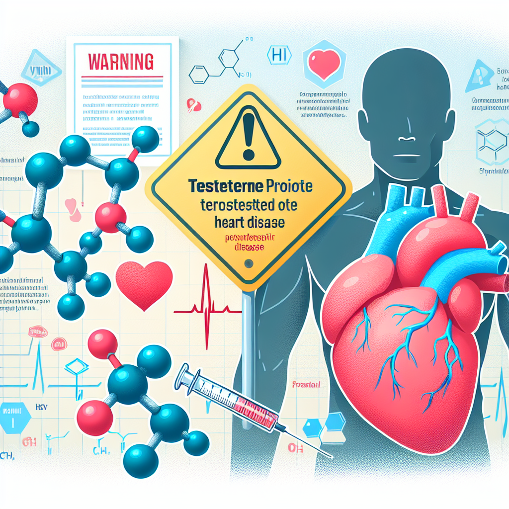 Risque de maladie cardiaque lié à l'utilisation du propionate de testostérone