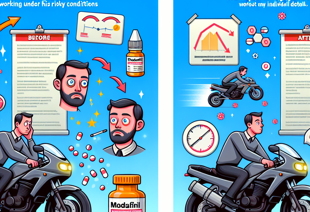 Rôle du Modafinil dans l'augmentation de l'attention lors du travail dans des conditions risquées (motocyclisme)