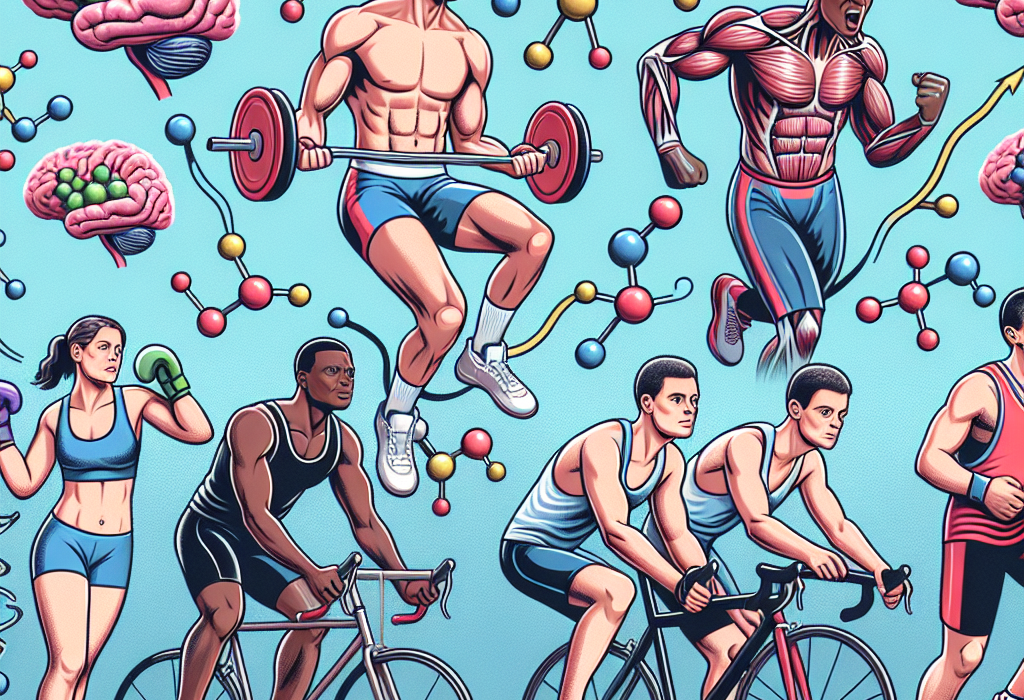 Testostérone et correction des troubles de l'humeur pendant le sport