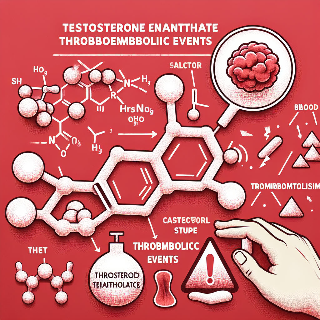 Testostérone L'énanthate et le risque thromboembolique