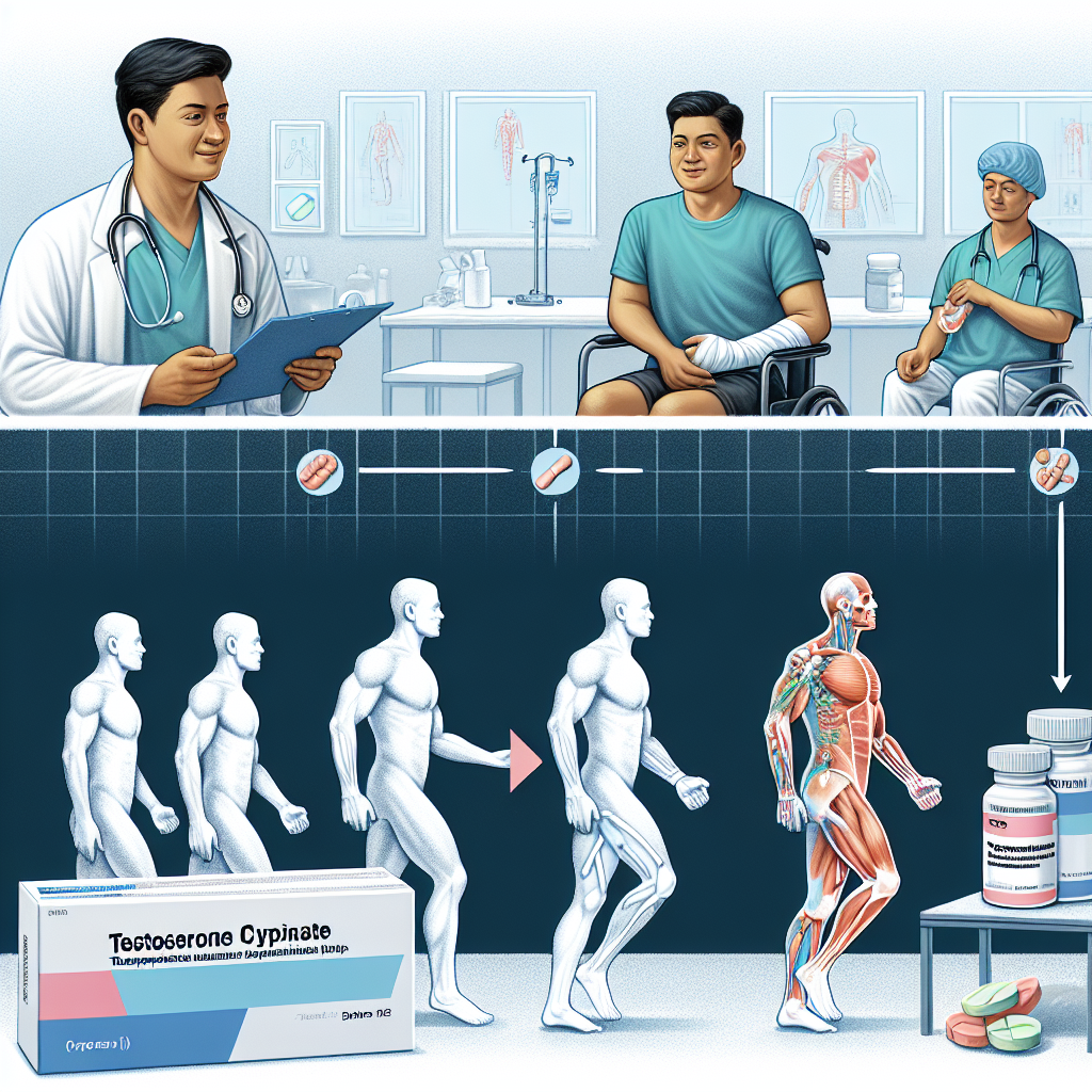 Utilisation de la testostérone cypionate en rééducation après une blessure