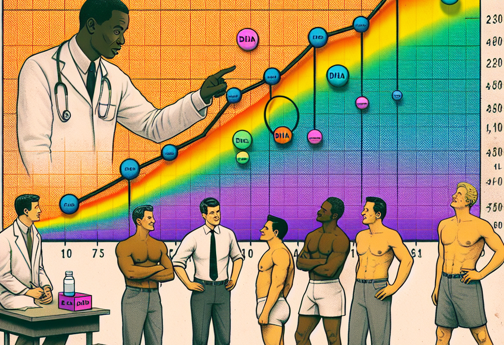 Citrate d'enclomifène et taux de DHEA chez les hommes
