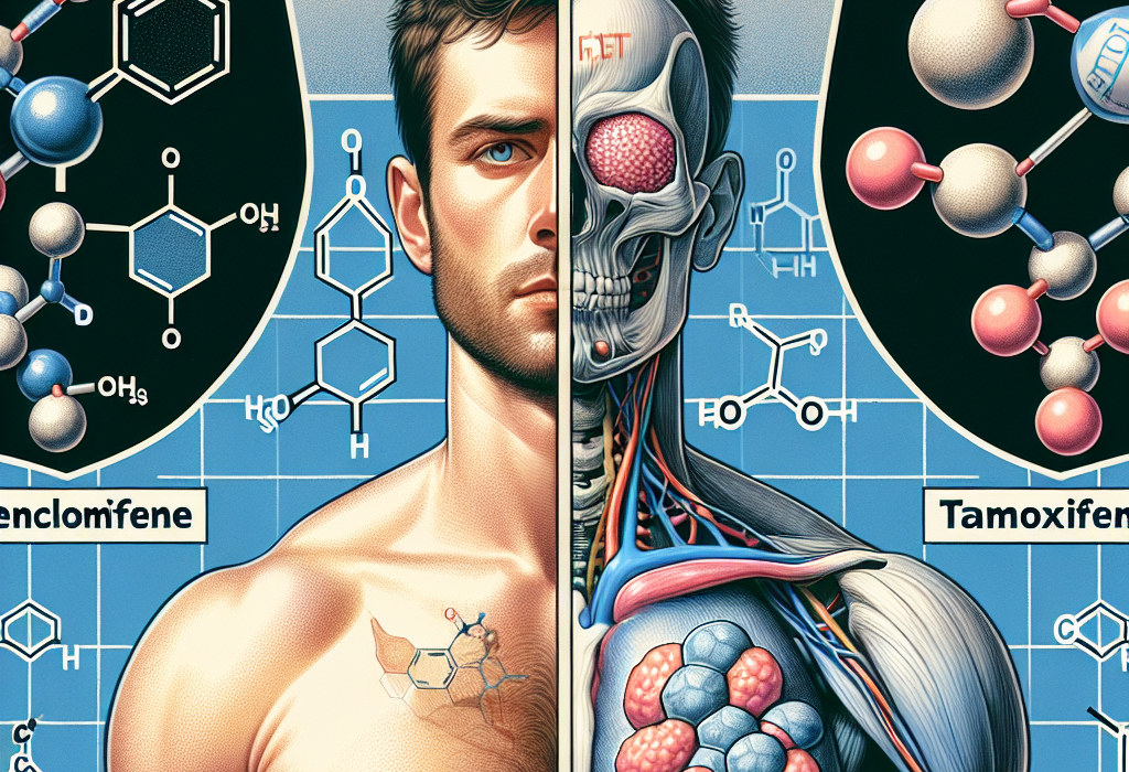Comparaison entre l'enclomifène et le tamoxifène après un traitement aux stéroïdes