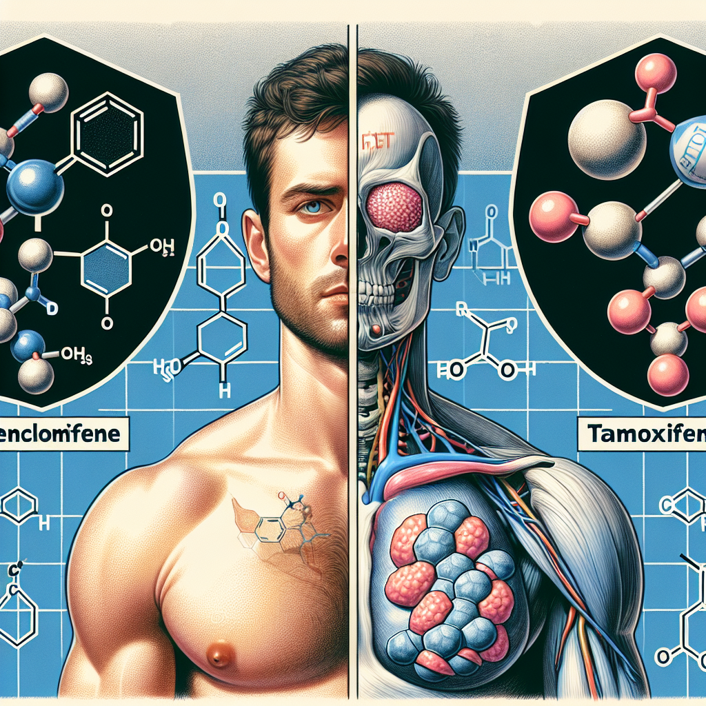 Comparaison entre l'enclomifène et le tamoxifène après un traitement aux stéroïdes