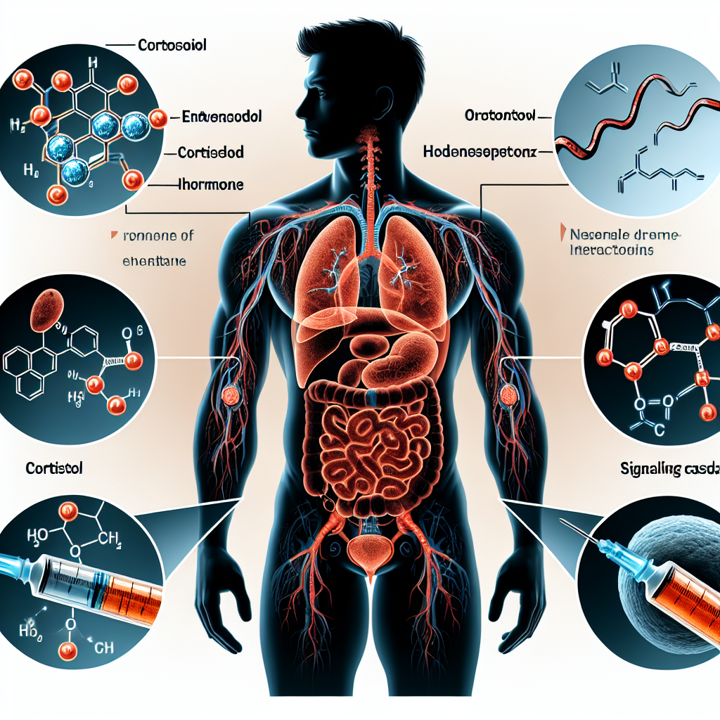 Effet de l'Énanthate de méthénolone injectable sur la production de cortisol