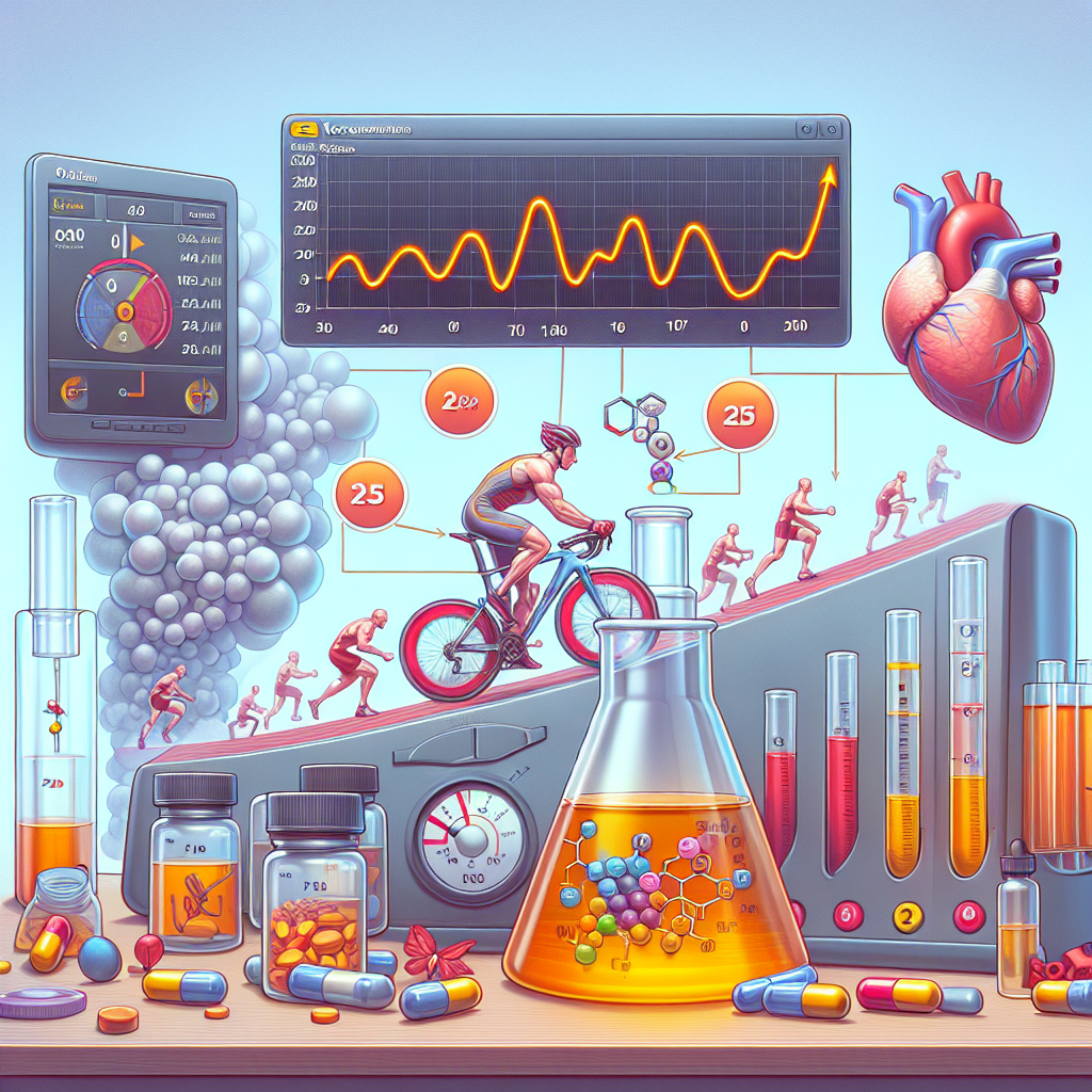 Effet de l'énanthate de tréstolone sur les paramètres de VO₂ max