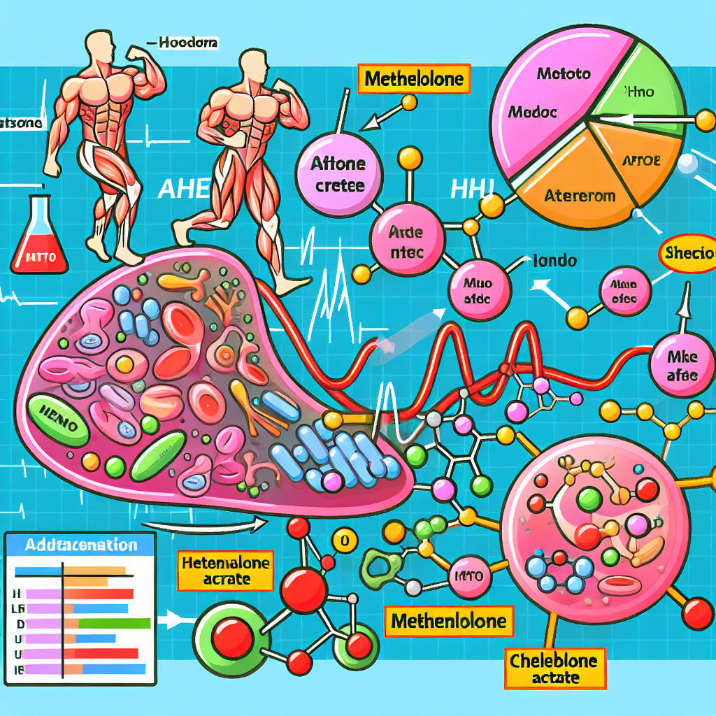 Effets métaboliques de l'acétate de méthénolone au niveau cellulaire