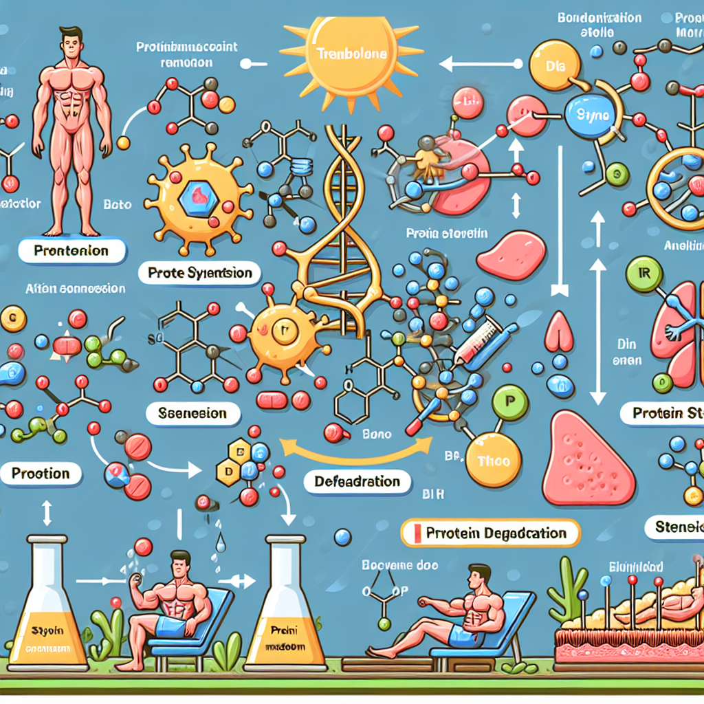 L'effet de l'Enanthate de trenbolone sur le métabolisme des protéines