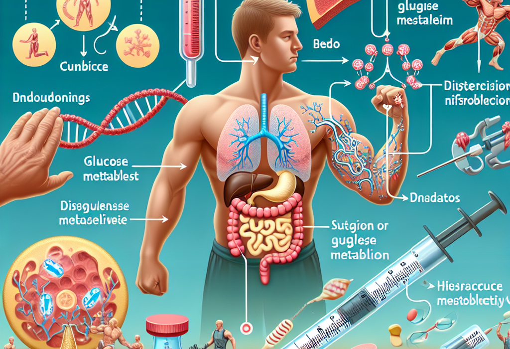 Possibilité de troubles du métabolisme glucidique sous l'influence de Turinabol