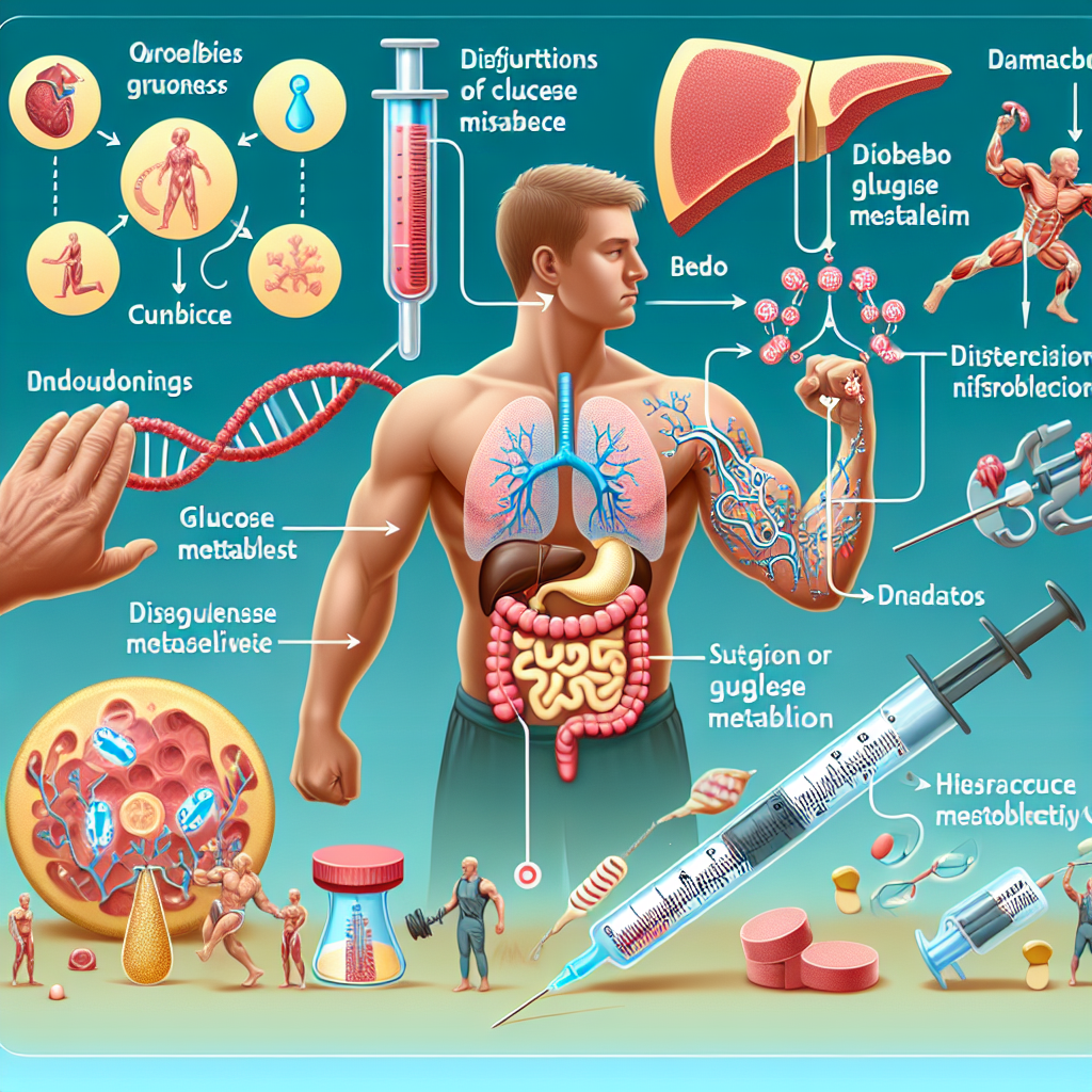 Possibilité de troubles du métabolisme glucidique sous l'influence de Turinabol
