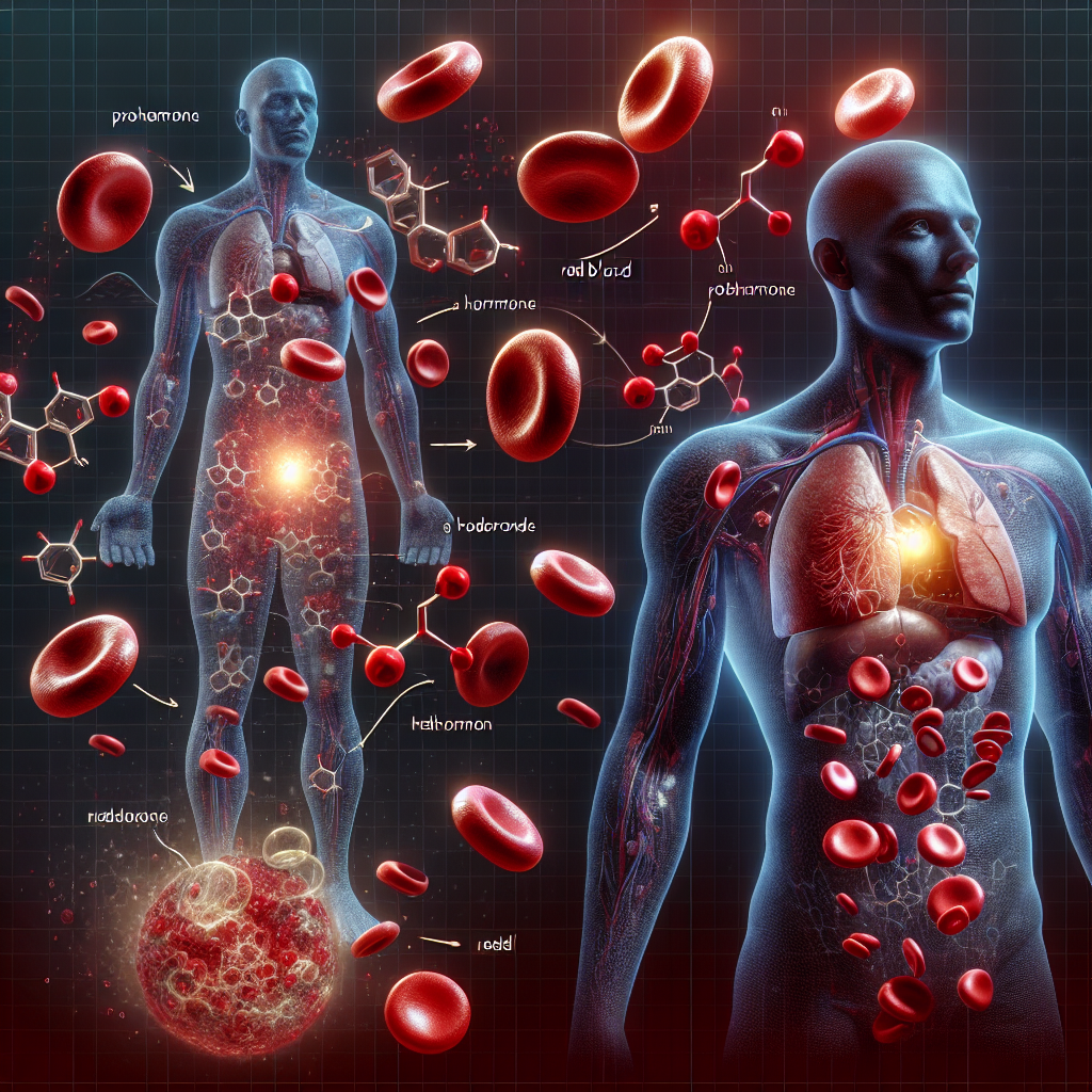 Prohormon et modifications du taux de globules rouges