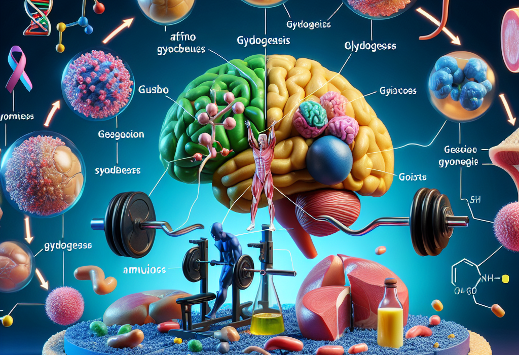 Effet des acides aminés sur la glycogénèse