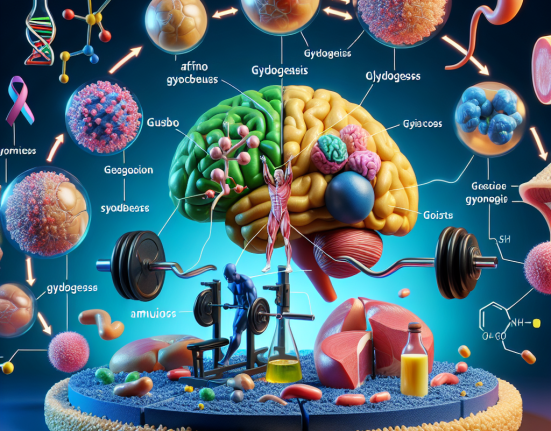Effet des acides aminés sur la glycogénèse