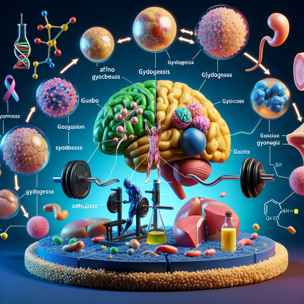Effet des acides aminés sur la glycogénèse