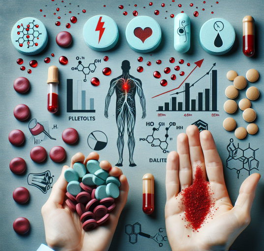 Effet du tadalafil sur la réduction du taux de plaquettes dans le sang
